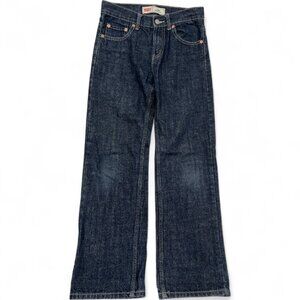 Levi’s 550 Relaxed Cotton Boys Denim Jeans 14 Slim W 25 x L 27 Dark Blue